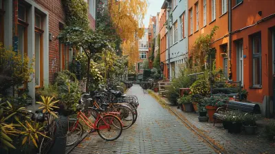 Car Free Living Urban Neighborhoods Designed For Biking And Walking
